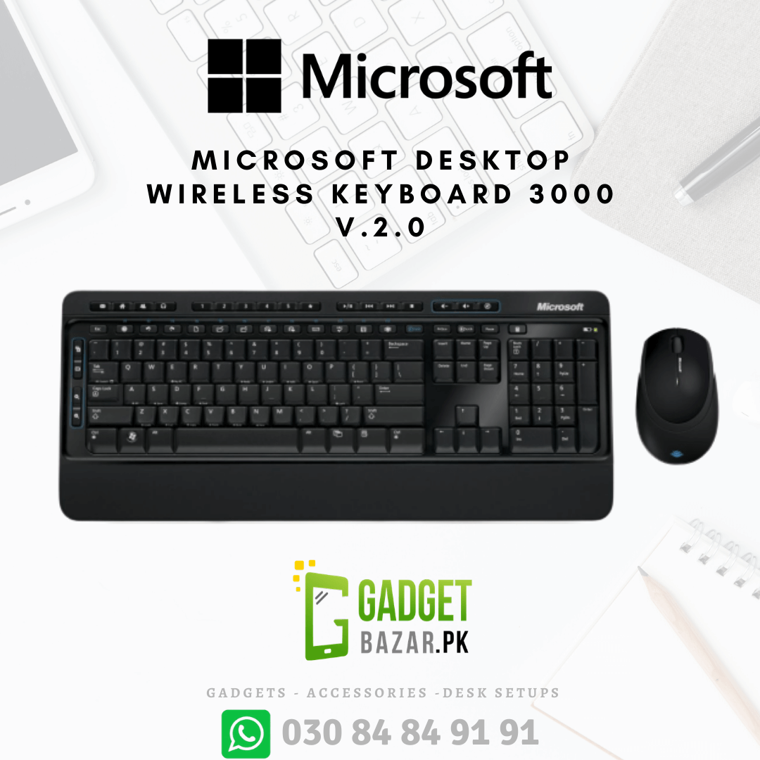 microsoft 3000 wireless keyboard and mouse
