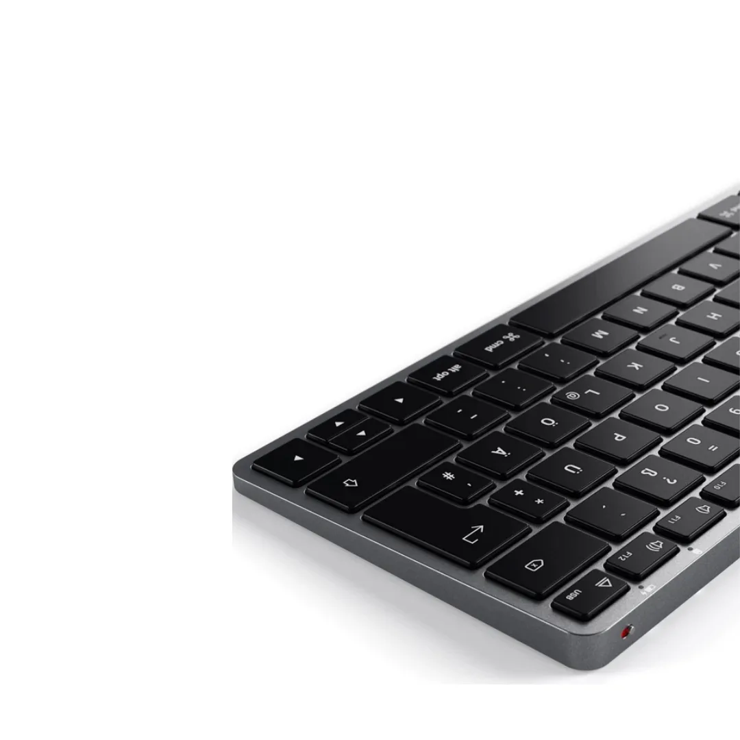 [Satechi Compact Backlit Bluetooth Keyboard for Mac - Used] - Bluetooth connection indicator | Shop at GadgetBazar