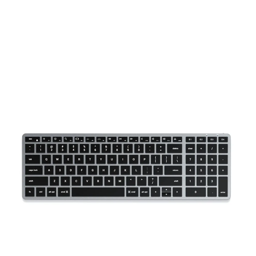 [Satechi Compact Backlit Bluetooth Keyboard for Mac - Used] - Overall condition and layout | Shop at GadgetBazar